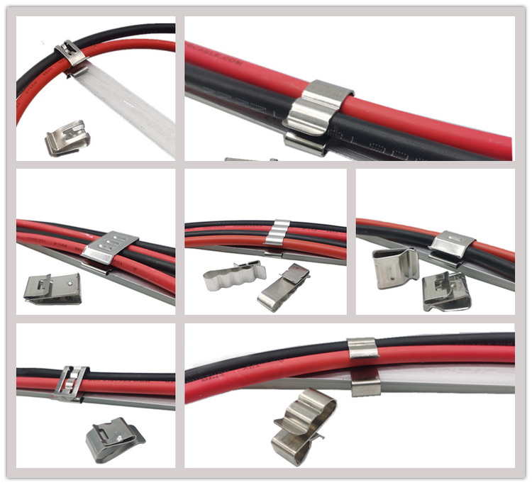Solar Panel Mounting Cable Clips